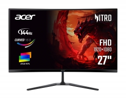 Монитор Acer 27" ED270P0bmipx HDMI, DP, MM, VA, 144Hz, 1ms, CURVED, FreeSync Premium UM.HE0EE.005