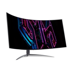 Монітор Acer 44.5&quot; Predator X45bmiiphuzx 2xHDMI, DP, USB-Hub, USB-C, MM, OLED, 3440x1440, 21:9, 240Hz, 1ms, CURVED, FreeSync Premium, HDR10 UM.MXXEE.001