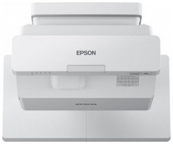 Ультракороткофокусный проектор Epson EB-725W (3LCD, WXGA, 4000 lm, LASER) WiFi V11H999040