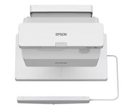 Проєктор ультракороткофокусний Epson EB-760Wi WXGA, 4100 lm, LASER, 0.37, WiFi V11HA80080
