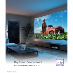 Проєктор Epson EF-22B FHD, 1000 lm, LASER, 1, Google TV, black V11HB38140