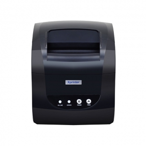Принтер етикеток Xprinter XP-365B компактний термопринтер 80мм для друку етикеток та чеків