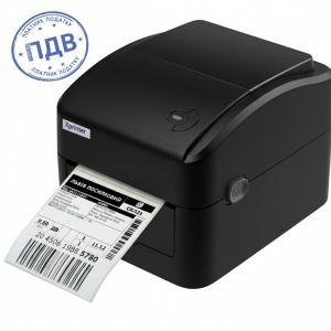 Принтер етикеток Xprinter XP-420B Black USB+Bluetooth для друку ТТН Нової Пошти термопринтер 108мм XP-420B-B-BT
