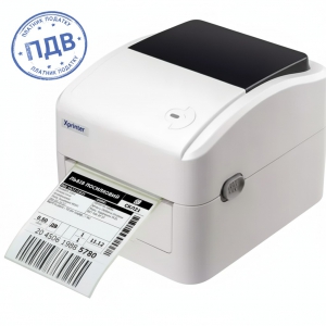 Принтер етикеток Xprinter XP-420B USB+LAN для друку ТТН Нової Пошти термопринтер 108мм XP-420B-LAN