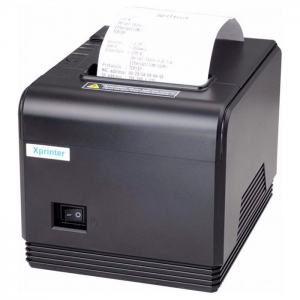 Принтер чеков Xprinter XP-Q800 термопринтер 80мм USB+LAN+Serial