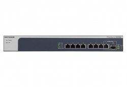 Комутатор NETGEAR XS508M 7x100M/1G/2.5G/5G/10G, 1x10G/1G SFP+ combo, некерований XS508M-100EUS