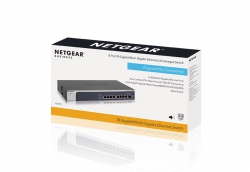 Коммутатор NETGEAR XS508M 7x100M/1G/2.5G/5G/10G, 1x10G/1G SFP+ combo, неуправляемый XS508M-100EUS
