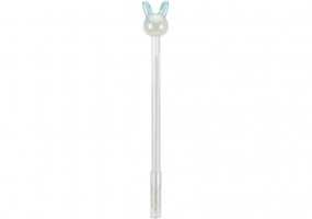 Ручка шариковая гелевая Crystal Rabbit, пишет синим, ассорти MAXI Z19022.