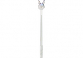 Ручка шариковая гелевая Crystal Rabbit, пишет синим, ассорти MAXI Z19022.