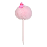 Ручка кулькова, Fluffy Rabbit, 0,7 мм, синя ZiBi ZB.2003