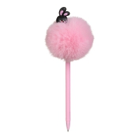 Ручка кулькова, Fluffy Rabbit, 0,7 мм, синя ZiBi ZB.2003