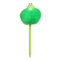 Ручка кулькова, Fluffy Heart, 0,7 мм, синя ZiBi ZB.2007