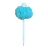 Ручка кулькова, Fluffy Heart, 0,7 мм, синя ZiBi ZB.2007