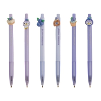 Ручка кулькова автоматична, Sweeties, 0,7 мм, синя ZiBi ZB.2110