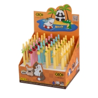 Ручка кулькова автоматична, Fruits, 0,7 мм, синя ZiBi ZB.2112