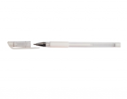 Ручка гелева BLACK PAPER, Біла, ART Line ZiBi ZB.2208-12