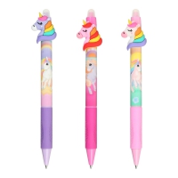 Ручка гелевая "Пиши-стирай", 0,5мм, UNICORN, 36 шт в дисплее, KIDS Line ZiBi ZB.2214-99