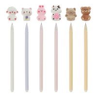 Ручка гелевая Пиши-стирай, BEST FRIENDS, 0,5 мм, синяя ZiBi ZB.2218