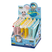 Ручка гелевая Пиши-стирай, Duck, 0,5 мм, синяя ZiBi ZB.2248