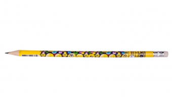 Олівець графітовий HB з гумкою EMOTIONS, 100шт. в тубі,KIDS Line ZiBi ZB.2308