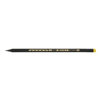 Олівець графітовий HB,  BLACK DECOR, пластиковий, триграний, з гумкою, туба - 144 шт ZiBi ZB.2321