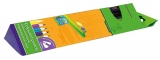 Цветные карандаши, 12 цветов, трехгранные, COMFORT JUMBO, с точилкой ZiBi