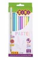 Карандаши цветные Pastel, 12 шт., KIDS LINE ZiBi ZB.2470