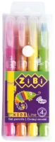 Карандаши гелевые, 4 цвета NEON ZiBi ZB.2496