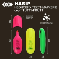 Набір з 4-x текст-маркерів TUTTI-FRUTTI, з ароматизатором KIDS Line ZiBi ZB.2702