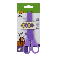 Ножницы детские в чехле 135мм, с линейкой, фиолетовый ZiBi ZB.5004-07