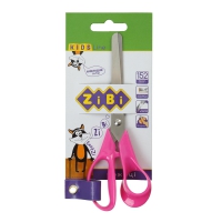 Ножницы детские 152 мм с пластиковыми 3D-ручками, розовые ZiBi ZB.5014-10