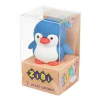 Чинка фігурка PENGUIN, 1 отв., 60х35х32мм ZiBi ZB.5597
