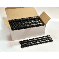 Пружины пластиковые bindMARK 38 мм, черные (50шт.) (уп.) b43802