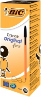 Ручка "Orange", чорна, 20 шт/уп, без ШК на ручці BIC bc1199110114