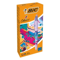 Ручка "4 Сolors Farbe", 12 шт/уп BIC bc5182061