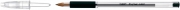 Ручка кулькова "Cristal Grip", чорна, 20 шт/уп, без ШК на ручці BIC bc802800