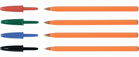 Ручка "Orange", асорті, 4шт в блістері BIC bc8308541