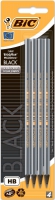 Олівець чорнографітовий "Evolution Eco",чорний, 4 шт в блістері BIC bc896016