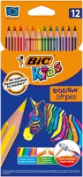Карандаши цветные "Evolution Stripers", 12 шт BIC bc9505221