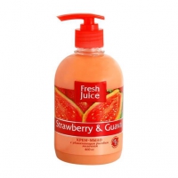 Крем-мыло жидкое FRESH JUICE 460 мл Strawberry&Guava Fresh Juice e.21070