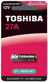 Батарейка Toshiba 27A BP-1C 00152716