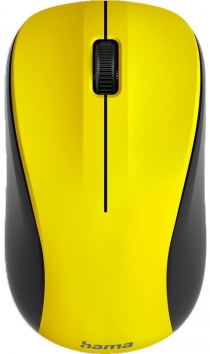 Миша Hama MW-300 WL, жовтий 00173023