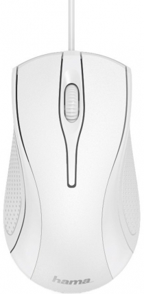 Миша Hama MC-200 USB-A, білий 00182603