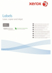 Наклейка Xerox Mono Laser 4UP (прямі кути) 105x149mm 100арк. 003R97402