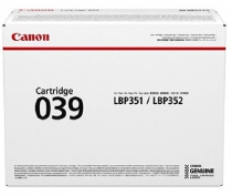 Картридж Canon 039 LBP351/352 Black (11000 стор) 0287C001