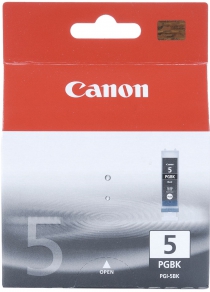 Картридж Canon PGI-5Bk, iP4200/4300/4500/5200//5300, iX4000/5000, MP500/530/800/830 0628B024