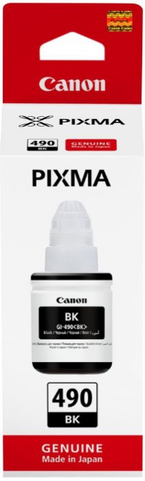 Чорнило Canon GI-490 PIXMA G1400/G2400/G3400 Black 135ml 0663C001