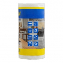 Рушник  целюлозний, 2 рул., на гільзі, 2-х сл., білий, Buroclean Eurostandart 10100402