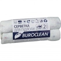 Ганчірка для підлоги 2 шт, б/п, 50х50см, Buroclean 10200152