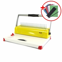 Биндер Agent B-15 H yellow + Старт-набор для переплета, Agent (акция) 1020308